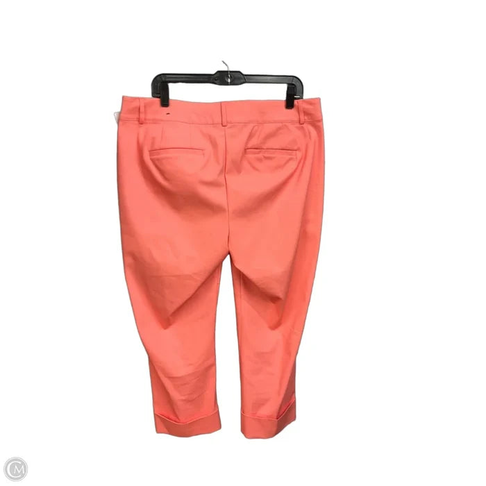 Pants Cropped By Lane Bryant In Pink, Size: 16