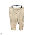 Pants Cropped By Talbots In Tan, Size: 16