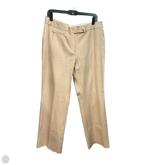 Pants Dress By Ann Taylor In Tan, Size: 16