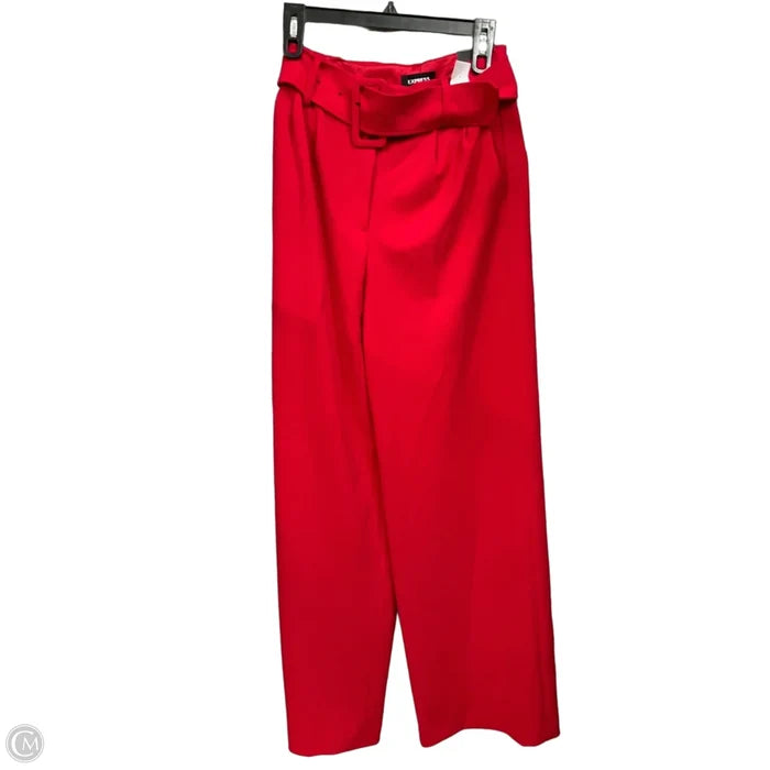 Pants Dress By Express In Red, Size: 4