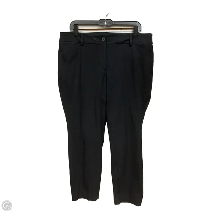 Pants Dress By Talbots In Black, Size: 16