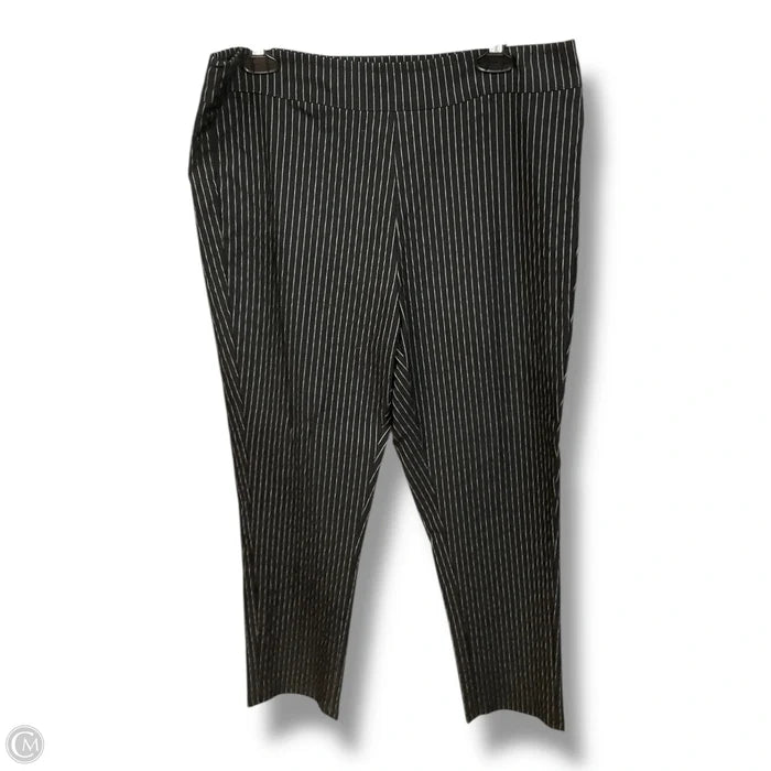 Pants Dress By Who What Wear In Striped Pattern, Size: 16