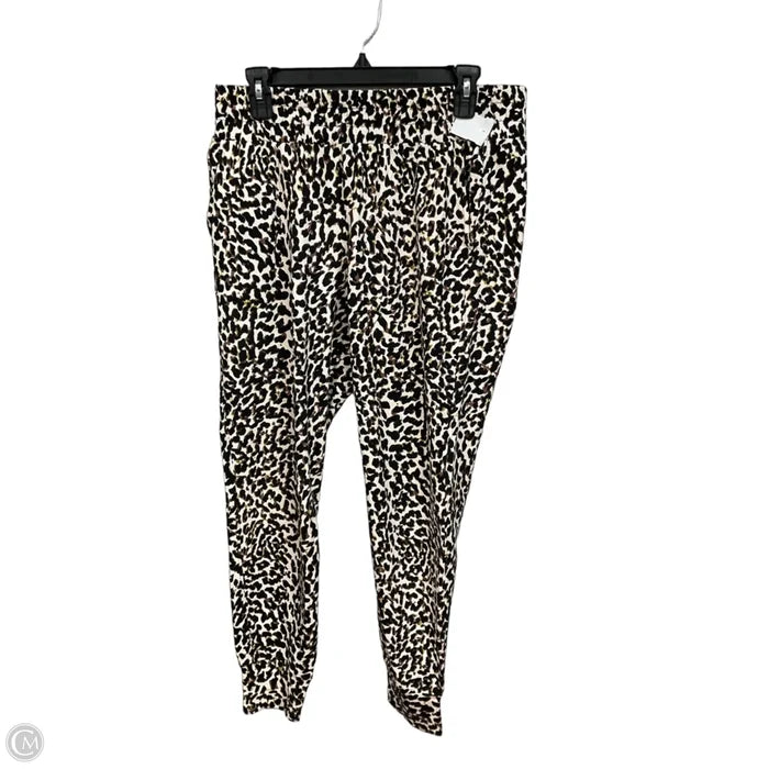 Pants Leggings By Cabi In Animal Print, Size: 4