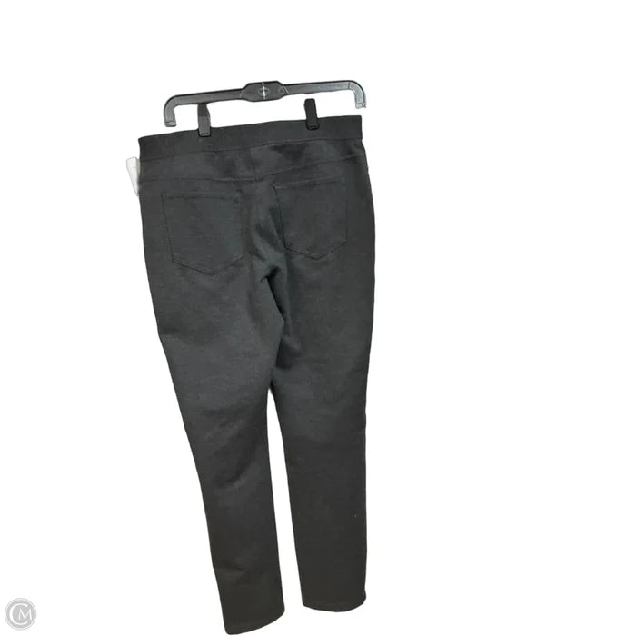 Pants Leggings By Chicos In Grey, Size: 4