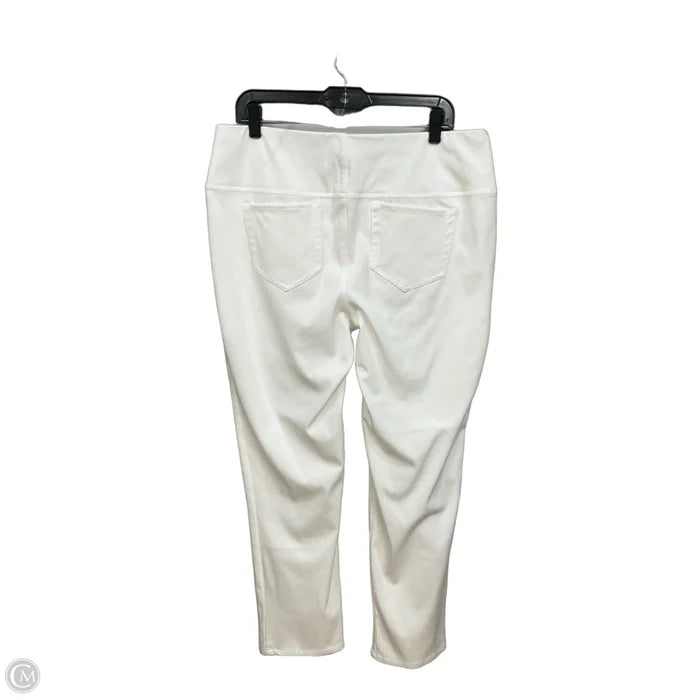 Pants Leggings By J. Jill In Cream, Size: 12