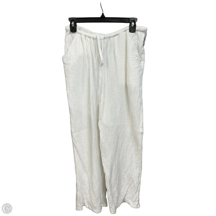 Pants Linen By Oneill In White, Size: 8