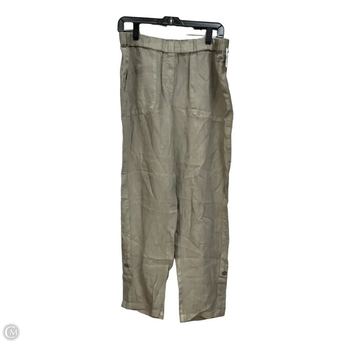 Pants Linen By Pure Jill In Green, Size: 8