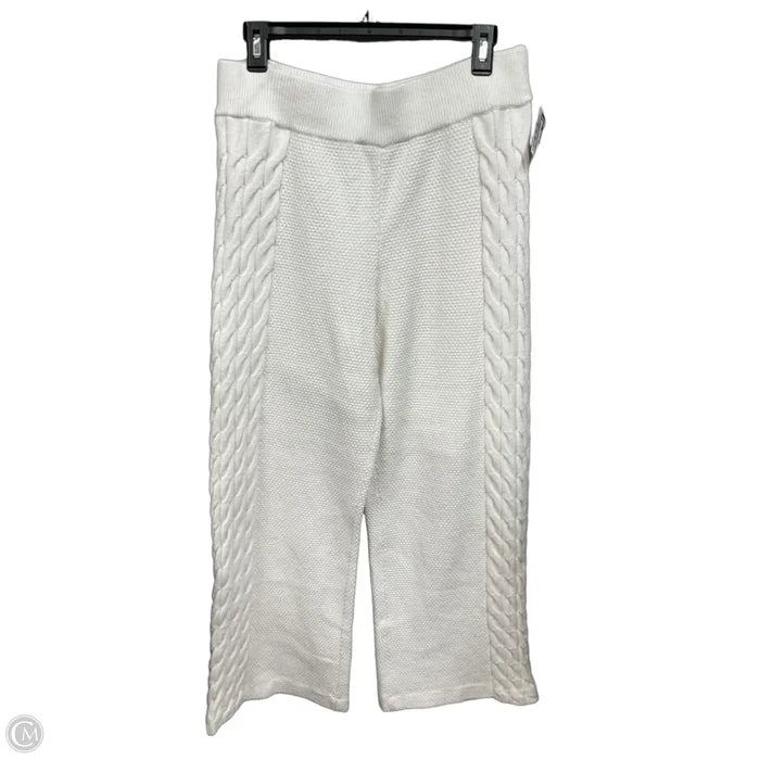 Pants Lounge By Ann Taylor In Ivory, Size: 12p