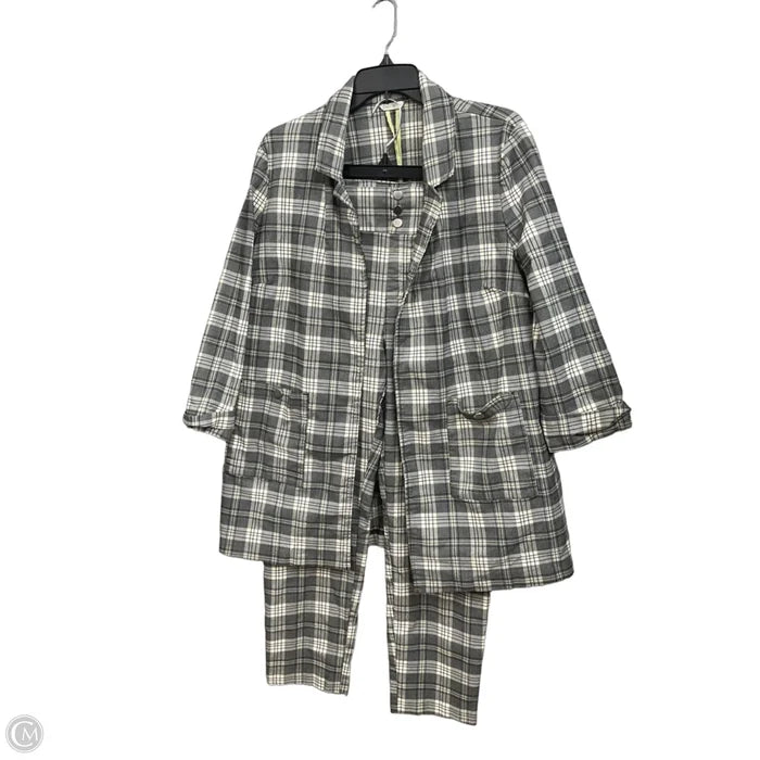 Pants Set 2pc By Cato In Grey, Size: Xl