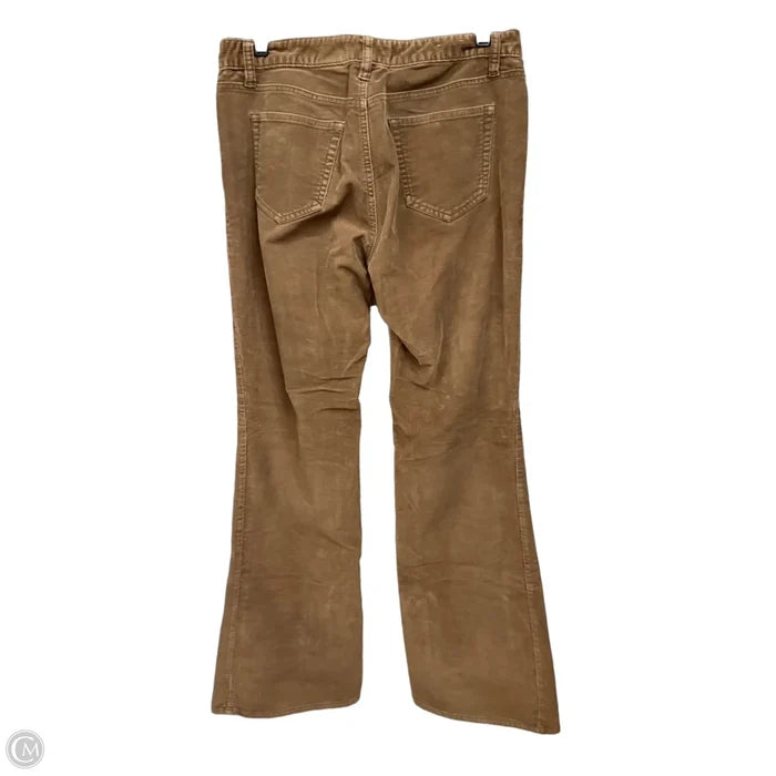 Pants Wide Leg By Eddie Bauer In Brown, Size: 8