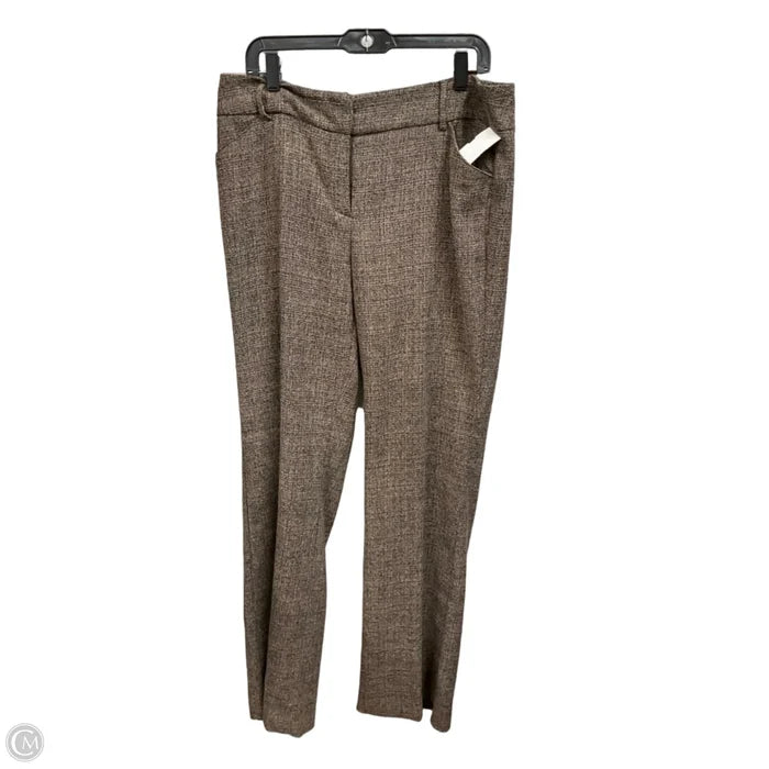Pants Wide Leg By New York And Co In Brown, Size: 14