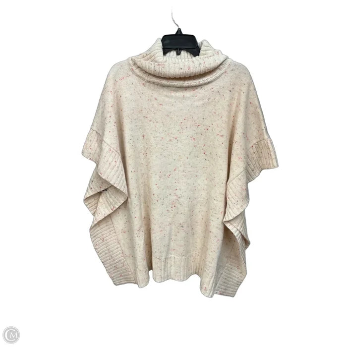 Poncho By Loft In Pink, Size: L
