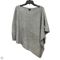 Poncho By Talbots In Silver, Size: M