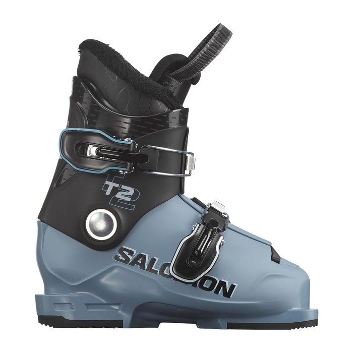 Salomon T2 Ski Boot 2027 Black/Copen Blue/White