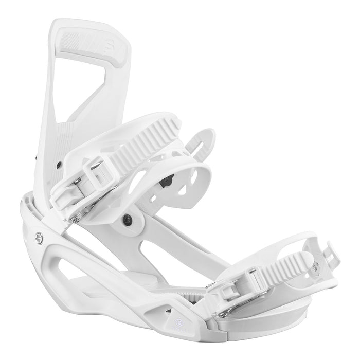 Salomon Women's Spell Snowboard Bindings 2026 White - Comor - Go Play Outside