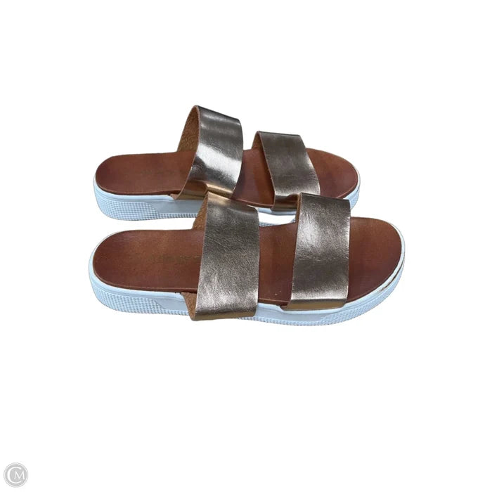 Sandals Flats By Allegra K In Brown, Size: 6