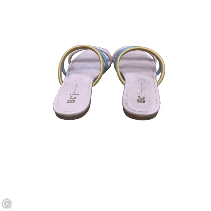 Sandals Flats By Cmc In Tan, Size: 9