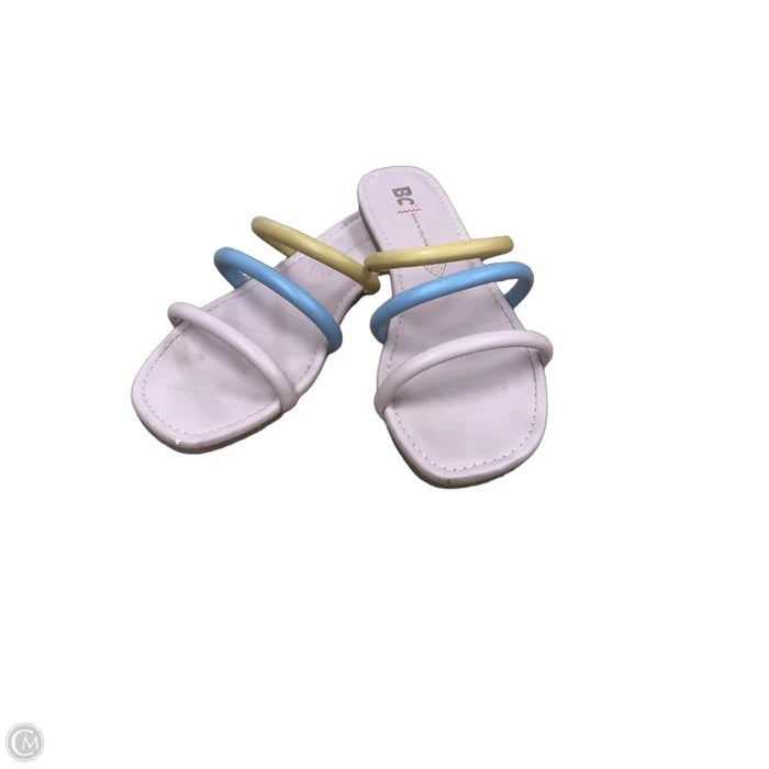 Sandals Flats By Cmc In Tan, Size: 9