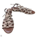 Sandals Heels Wedge By Carlos By Carlos Santana In Brown, Size: 9