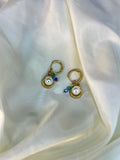 Shell Pearl Hoops