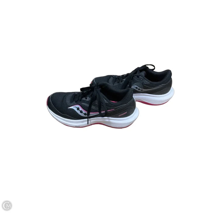 Shoes Athletic By Saucony In Black & Pink, Size: 6