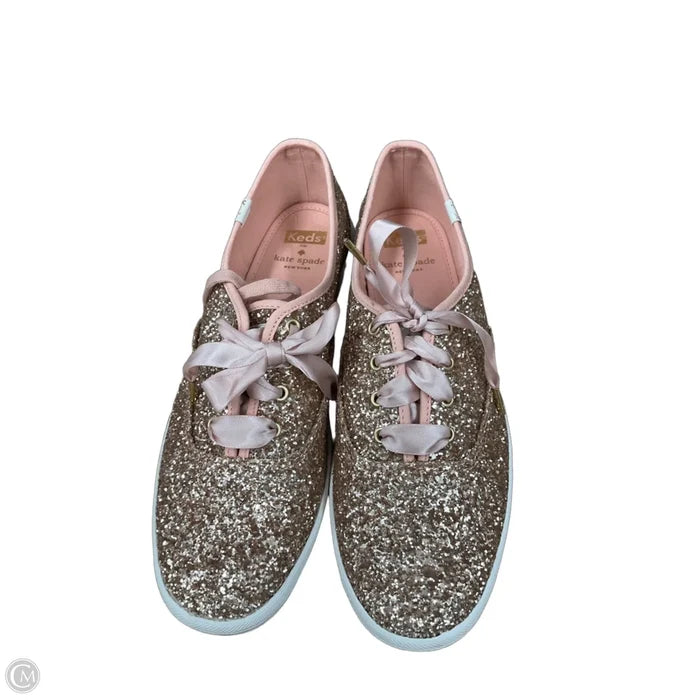 Shoes Designer By Kate Spade In Rose Gold, Size: 9.5