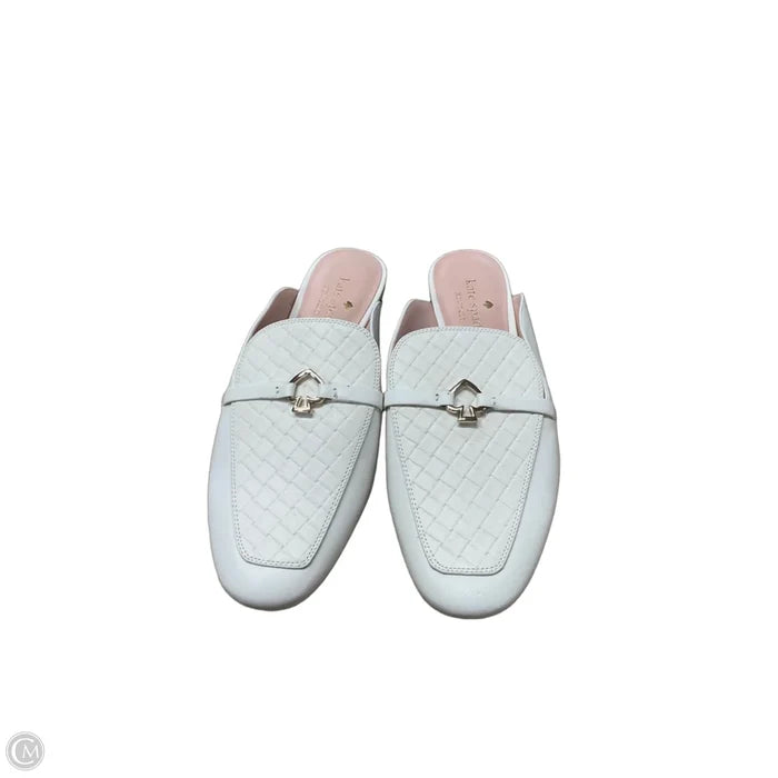 Shoes Designer By Kate Spade In White, Size: 9