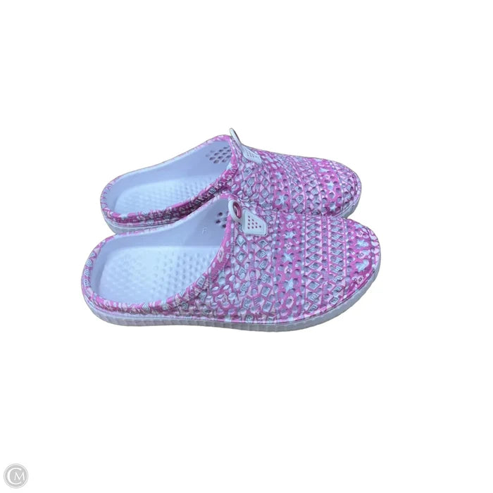 Shoes Flats By Clothes Mentor In Pink, Size: 8