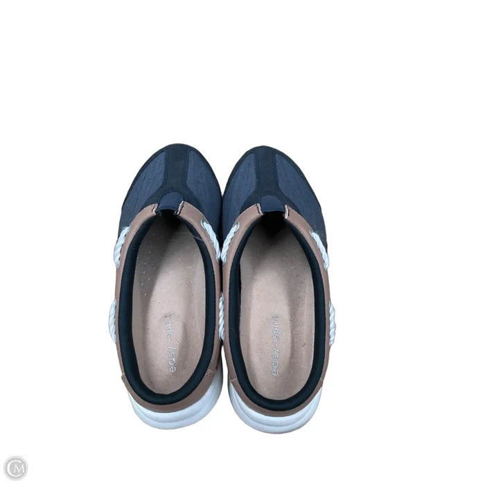 Shoes Flats By Easy Spirit In Black & Grey, Size: 6.5