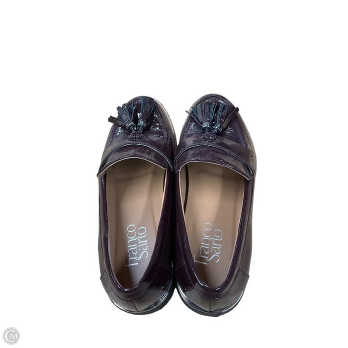 Shoes Flats By Franco Sarto In Maroon, Size: 6