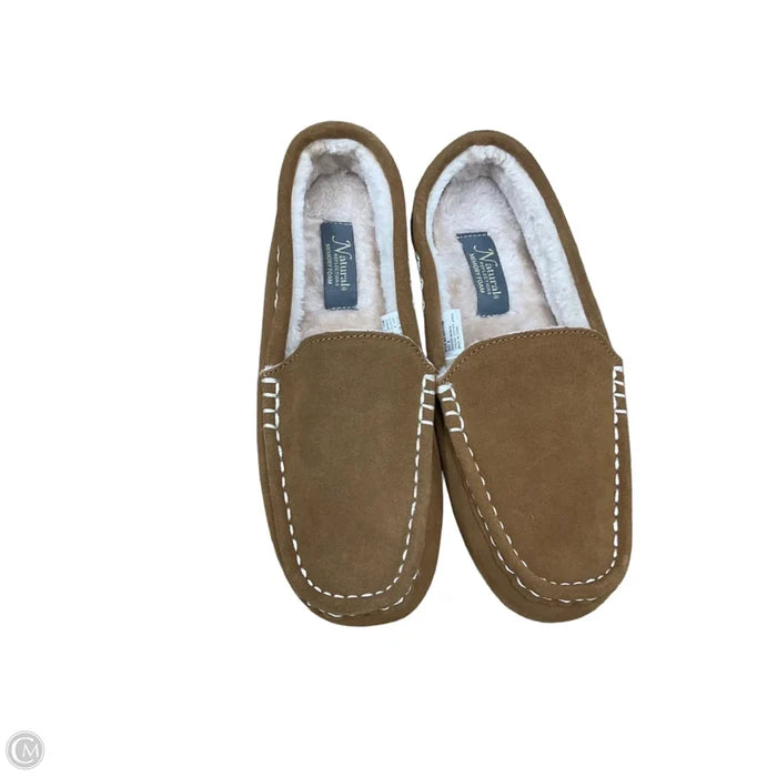 Shoes Flats By Natural Reflections In Brown, Size: 9