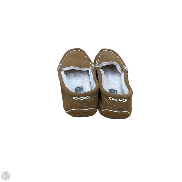 Shoes Flats By Natural Reflections In Brown, Size: 9