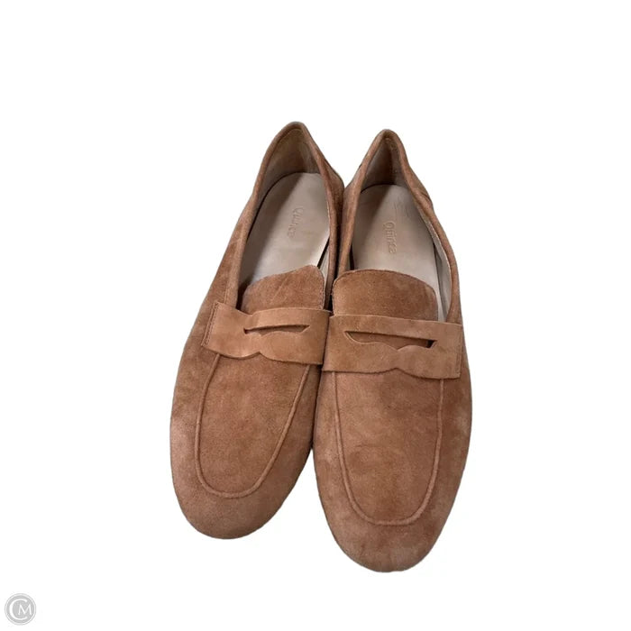 Shoes Flats By Quince In Brown, Size: 8