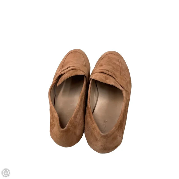 Shoes Flats By Quince In Brown, Size: 8