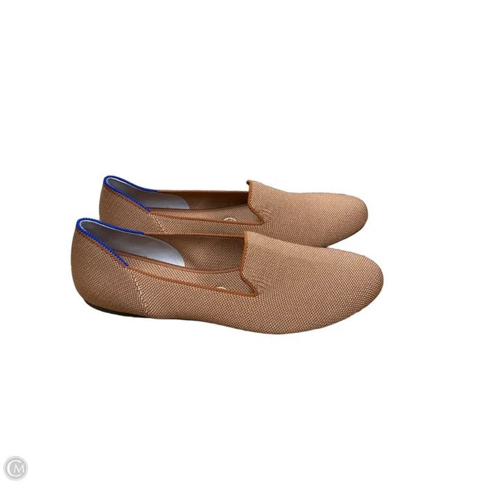 Shoes Flats By Rothys In Tan, Size: 9.5