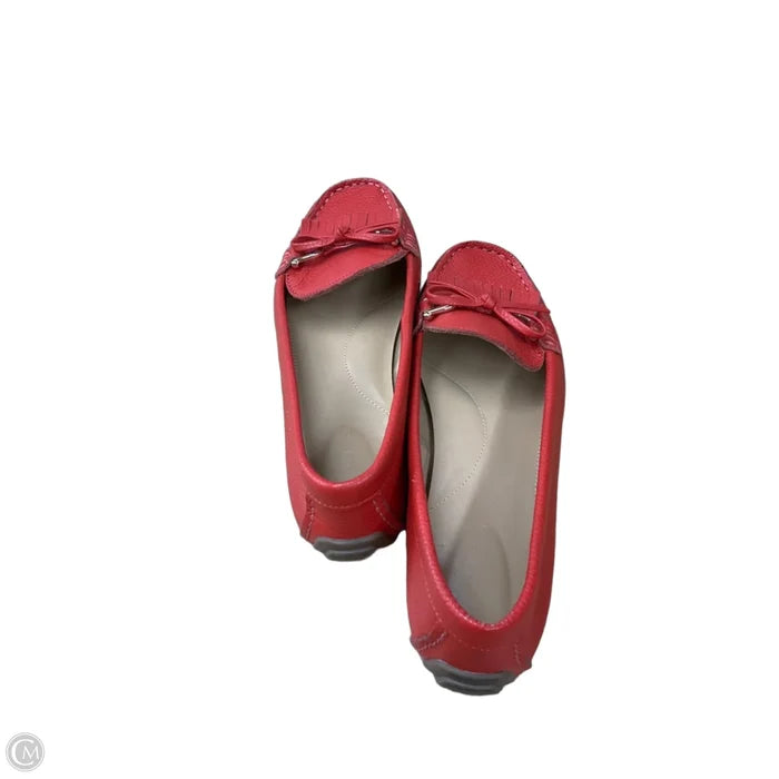 Shoes Flats By Talbots In Red, Size: 9