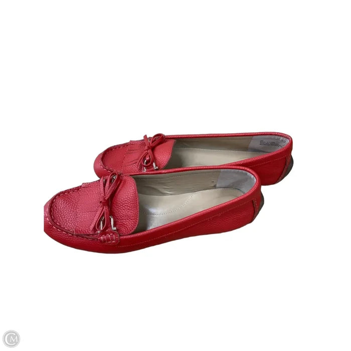 Shoes Flats By Talbots In Red, Size: 9