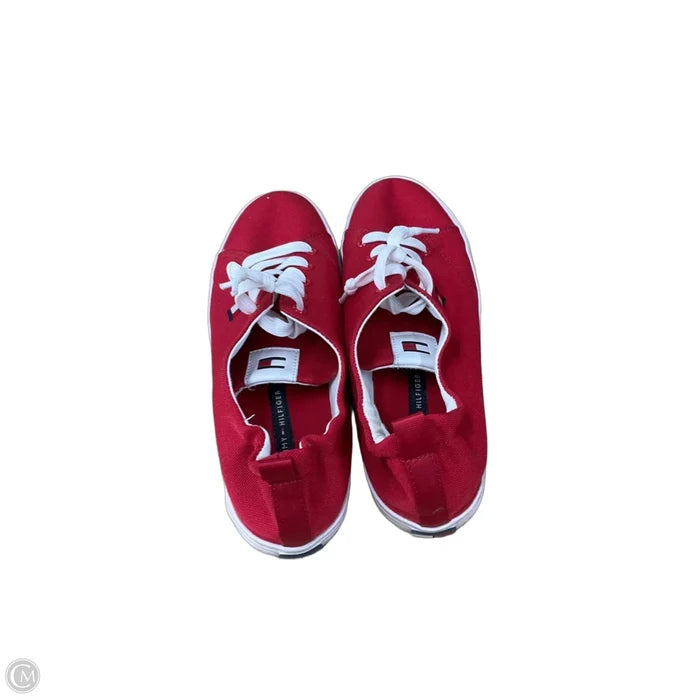 Shoes Flats By Tommy Hilfiger In Red, Size: 7