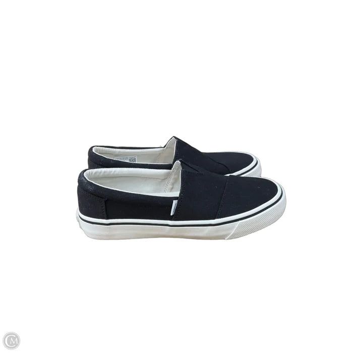 Shoes Flats By Toms In Black, Size: 6.5