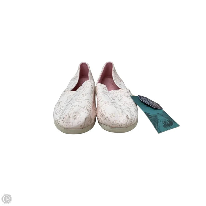 Shoes Flats By Toms In Pink, Size: 7.5