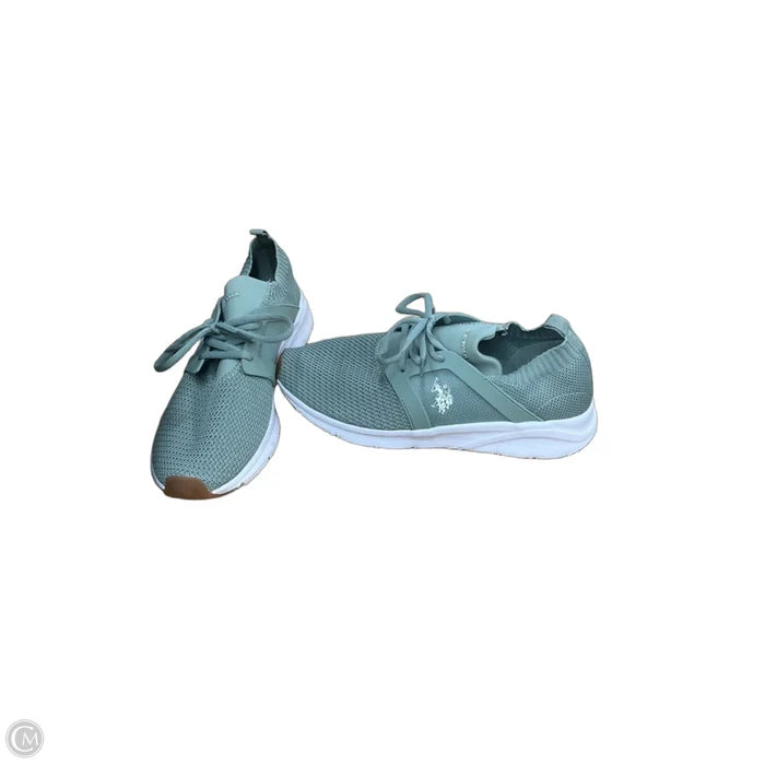 Shoes Flats By Us Polo Assoc In Green, Size: 10