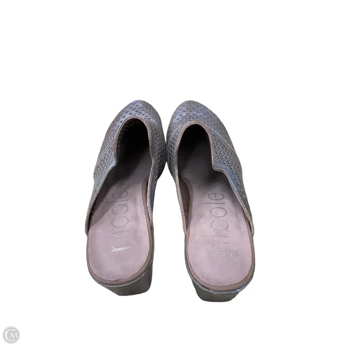 Shoes Heels Block By Nicole In Brown, Size: 8.5