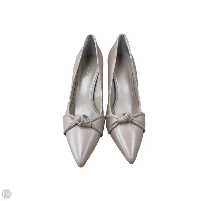 Shoes Heels Kitten By Ann Taylor In Tan, Size: 8.5