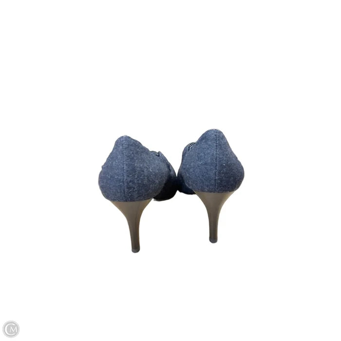 Shoes Heels Kitten By Loft In Grey, Size: 9