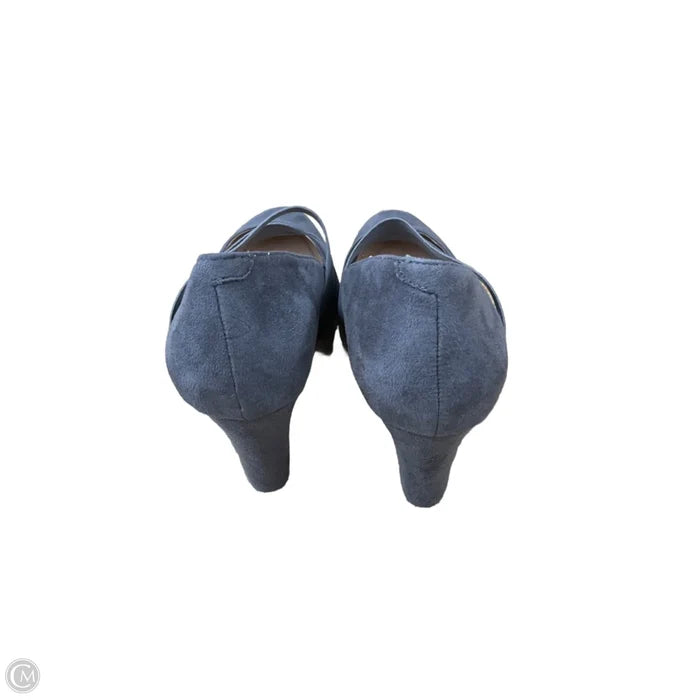 Shoes Heels Platform By Journee In Grey, Size: 8