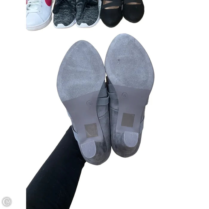Shoes Heels Platform By Journee In Grey, Size: 8