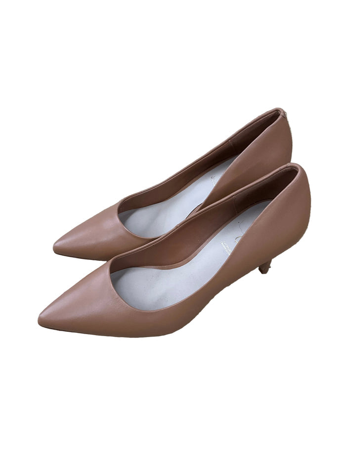 Shoes Heels Stiletto By Aldo In Brown, Size: 7.5