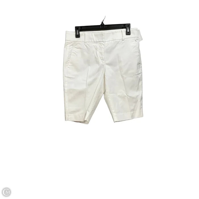 Shorts By Ann Taylor In White, Size: 4