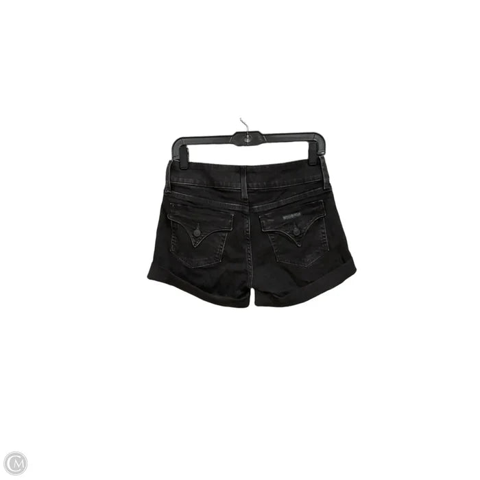 Shorts By Hudson In Black Denim, Size: 4