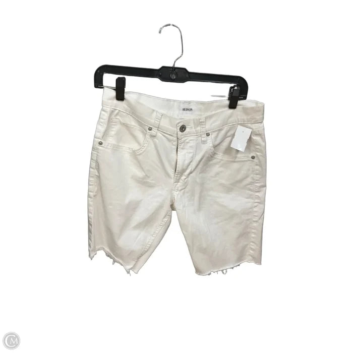 Shorts By Hudson In White, Size: 10